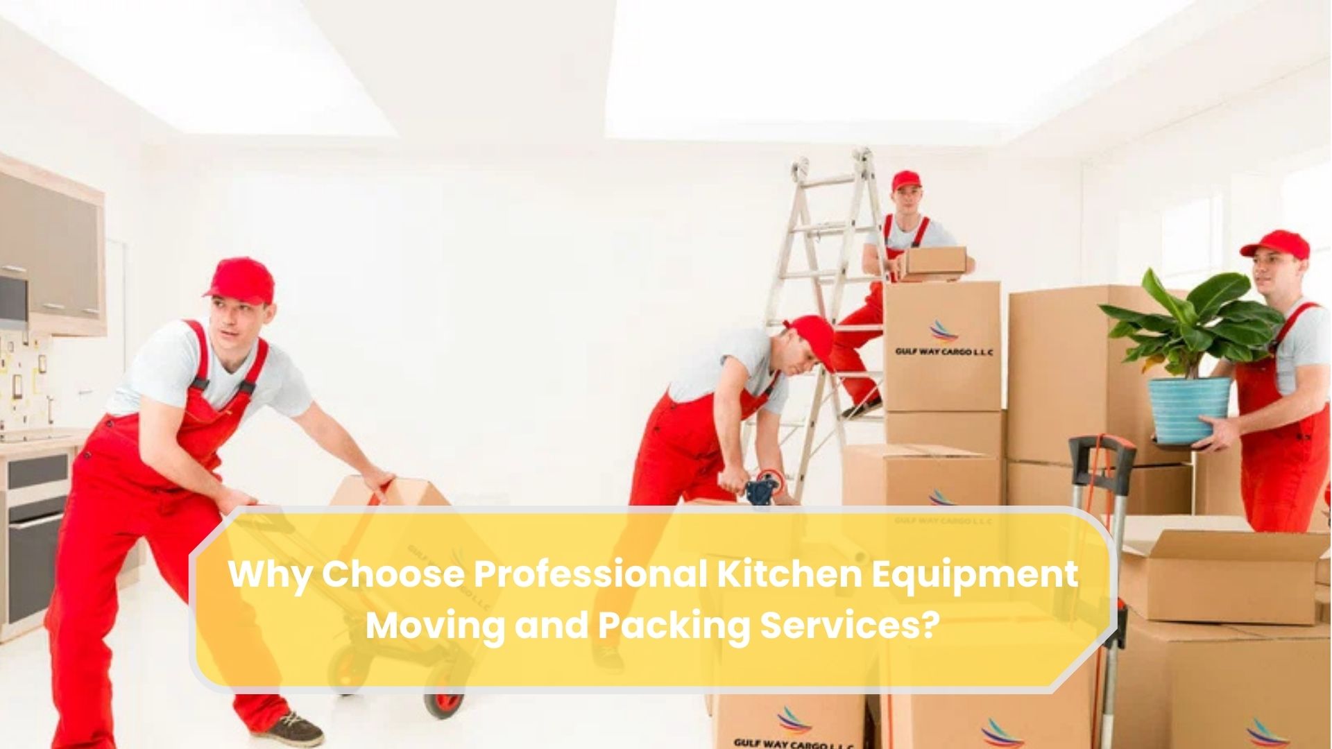 Professional Kitchen Equipment Moving & Packing Services